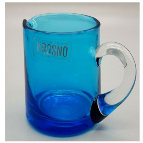 Miniature krosno blue - miniature, glass