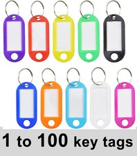 Key Tags - 11 COLOURS  -
