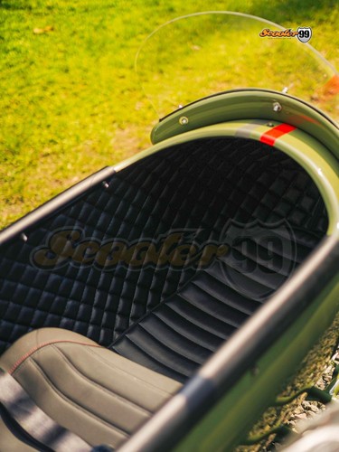 Luxury sidecar vespa interior - luxury,