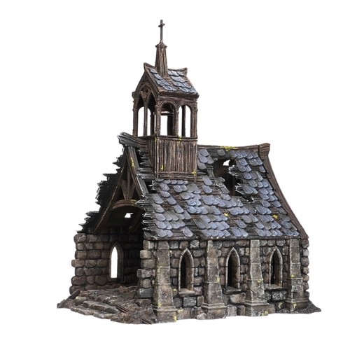 Ruined church fantasy - church,