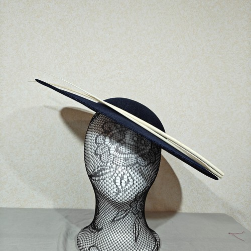 Navy blue white large - blue,