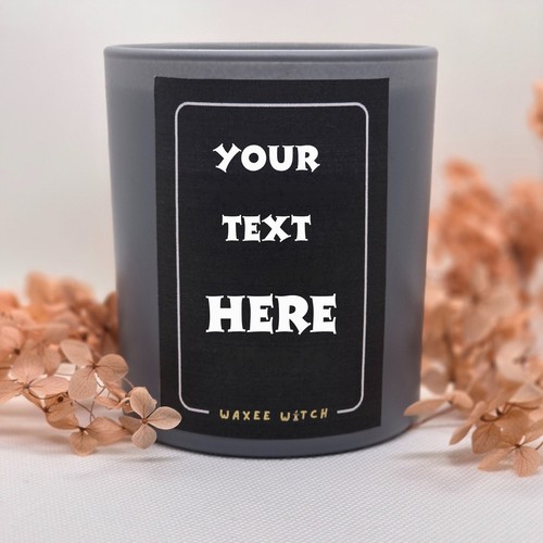 Personalised candle gift for - personalised,