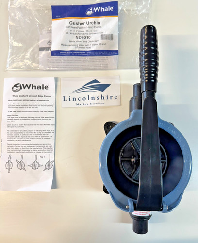 Whale manual bilge pump gusher - manual,