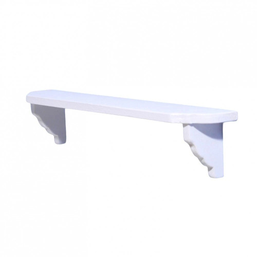 Dolls house shelf white - dolls,