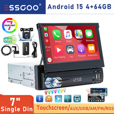 DAB+ 7" Flip Out 1 Din Apple