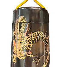 Dragon INRO Makie Lacquer Wood