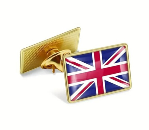Union jack flag pin - flag,