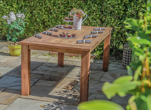 Reclaimed teak outdoor open - teak,
