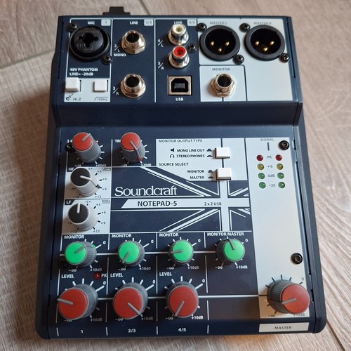 Soundcraft notepad portable - notepad-5,