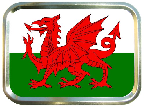 Welsh flag 2oz gold - flag,