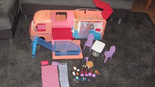 Barbie dream camper van with - dream,