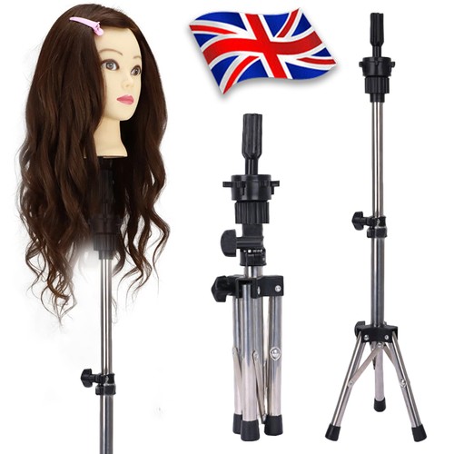 Adjustable wig head stand - head,
