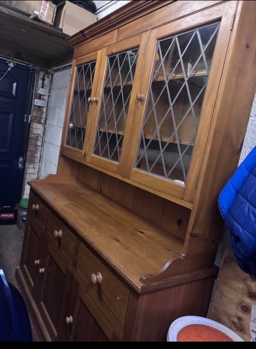 Solid pine welsh dresser large - solid,