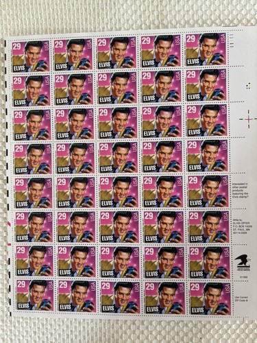 Elvis presley stamp collection - stamp,