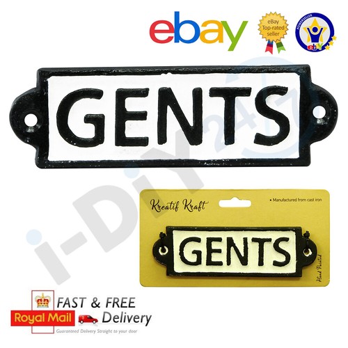 Gents toilet vintage look cast - look,