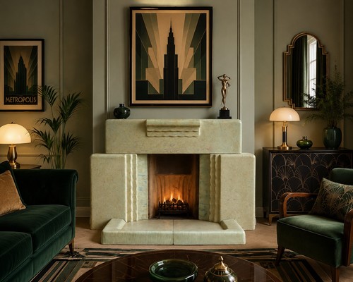 Original 1930s art deco - art,