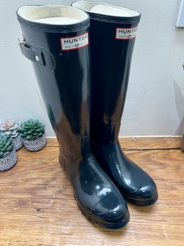Vintage hunter wellies - vintage,