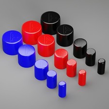 End Cap Silicone Rubber Blanking Stopper Cover for Pipe Tube 4-38mm