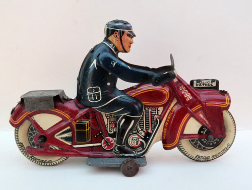 Mettoy motorcycle mechanique - mettoy,