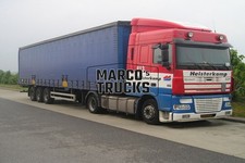 Truck Photo DAF XF Tarpaulin