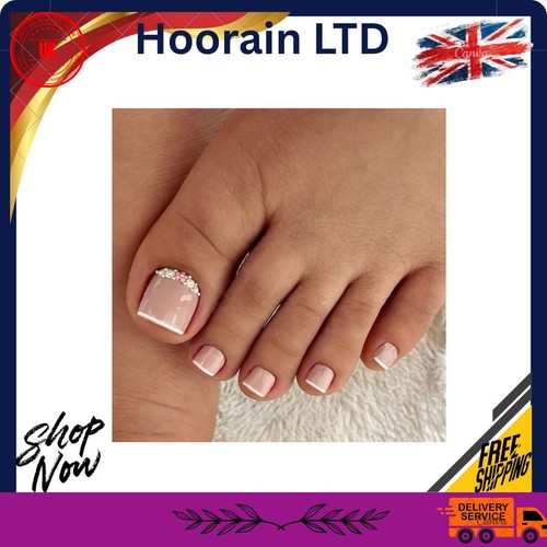 Nude stick toenails - nude,