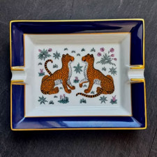 Hermes Paris Ashtray Leopard