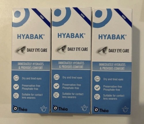 Hyabak dry eye drops - dry,