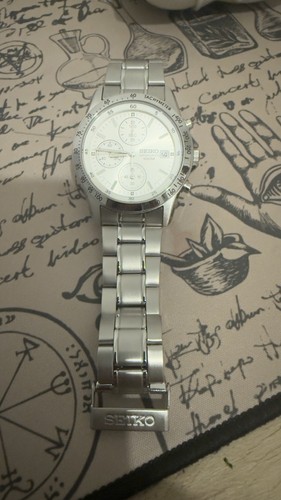 Seiko white men watch - seiko,