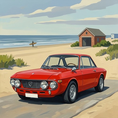 Lancia fulvia car - lancia,