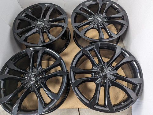 Black genuine audi a4 a3 - 4x,