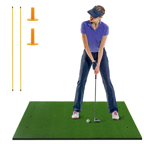 Golf hitting mat artificial - hitting,