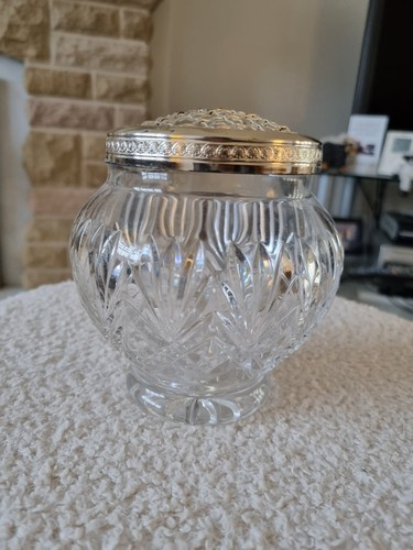 Vintage crystal rose bud posy - crystal,