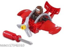 Lego Duplo 3586 Toolo Action Wheeler Stunt Plane Airplane Aerobatic Figure