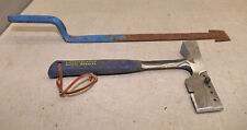 Estwing shingle hammer & unmarked slate ripper wood stone roofing tool lot