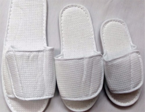 Clearance white waffle - white, open