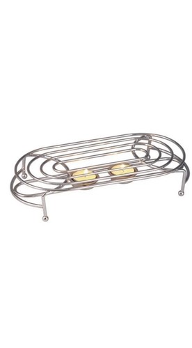 Oval double food warmer chrome - oval,