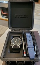 Citizen Promaster 200m Divers Watch/New Spare Strap. Also A Belt Fitting Tool.