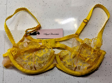 Agent Provocateur Jayce Plunge Underwired Bra - Yellow - UK 36B
