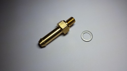 Metal water pump connector