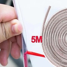 Clear 5M Car Door Edge Protector Strips Moulding Trim Scratch Guard U Profile