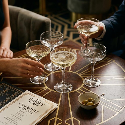 Misket glass champagne - glass,