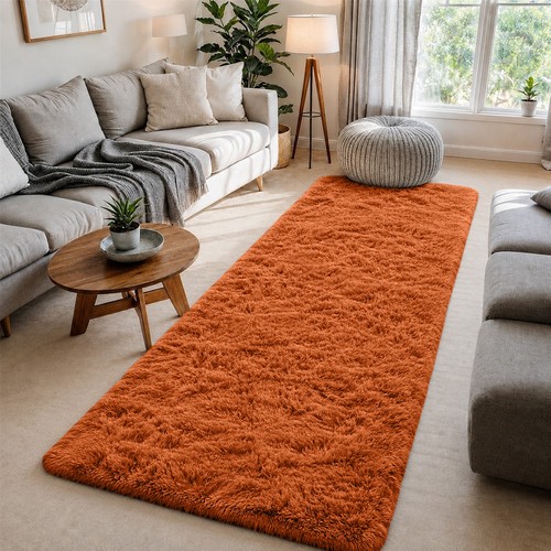 Large shaggy fluffy runner - fluffy,