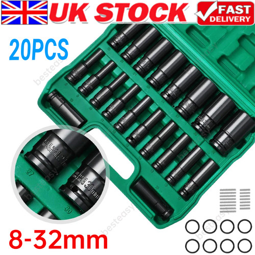 20x deep impact socket - 20x, 1/2"