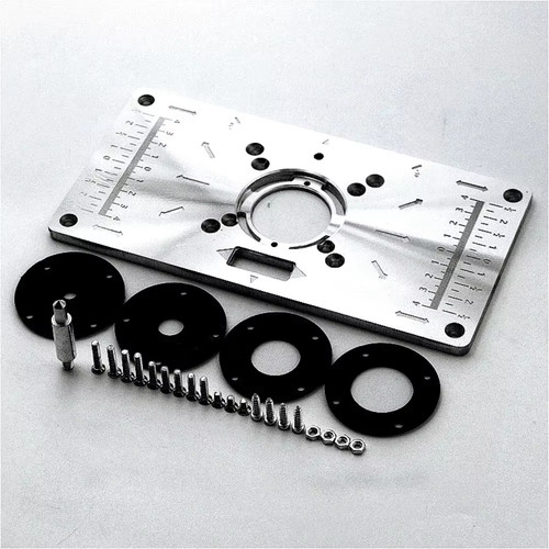 Aluminium router table - aluminium,