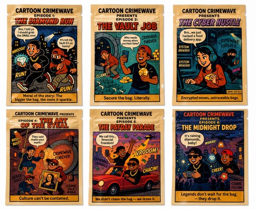 Cartoon crimewave smell - cartoon,