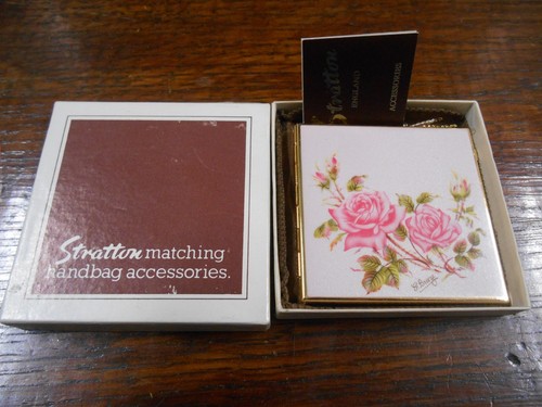 Vintage boxed pink roses - vintage,