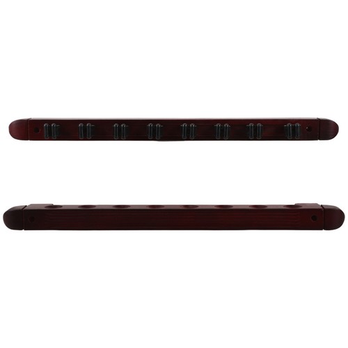 Wooden cue rack wall mount - 8,