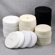 10-50mm Cotton Herringbone Tape Twill Webbing Tape Sew Strap DIY Apron Bunting