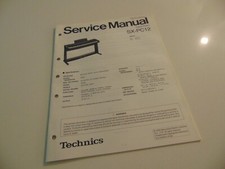 Technics Digital Piano SX-PC12 Keyboard Service Repair Shop Manual Schematics