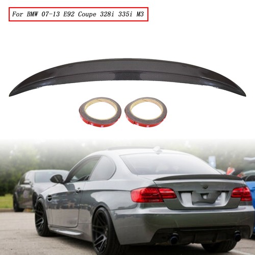 Black rear spoiler wing - black,